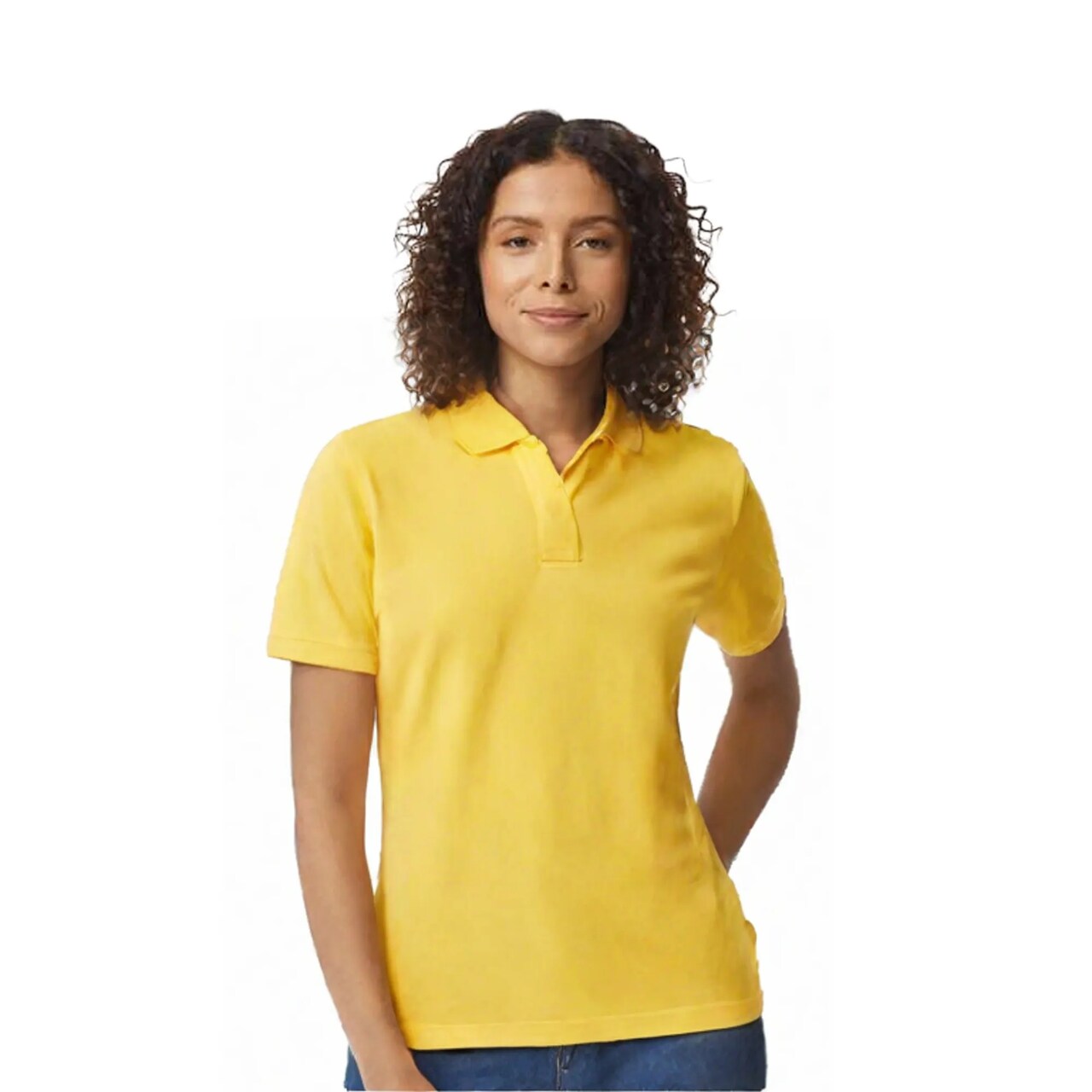 Gildan Softstyle Pique Polo Shirt Short Sleeve Collared Tee for Casual, Office & Uniform Wear